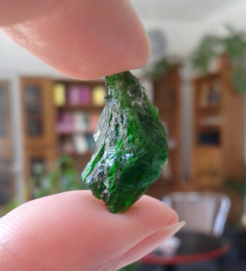 Chromdiopsid surový - L-140 — foto 2