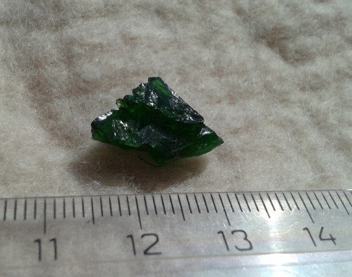 Chromdiopsid surový - L-141 — foto 4
