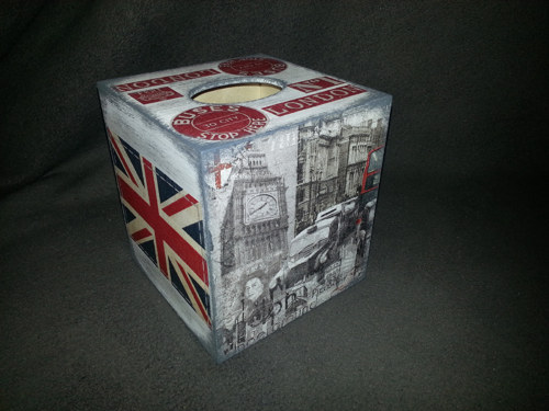 Krabička na kapesníčky - London — foto 2