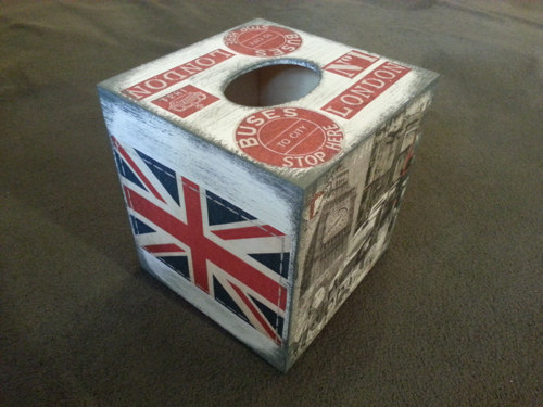 Krabička na kapesníčky - London — foto 3