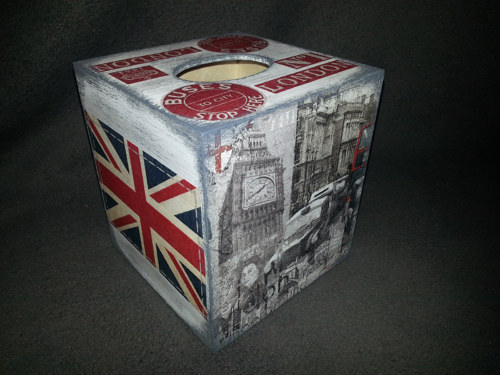 Krabička na kapesníčky - London — foto 4