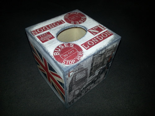 Krabička na kapesníčky - London — foto 5