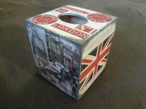 Krabička na kapesníčky - London — foto 6