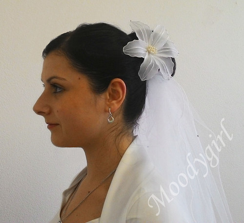 Nylonová květina - lilie — foto 4