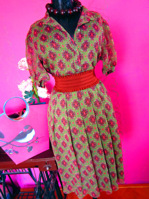 SLEVA! Šaty košilové retro look — foto 2