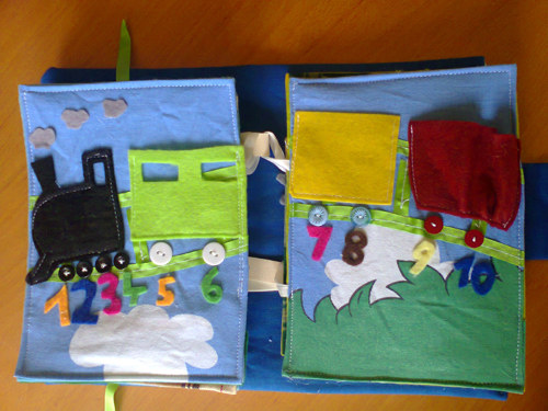 Quiet book pro Matýska — foto 4