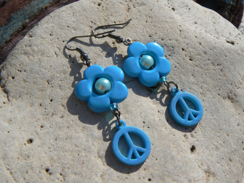 Hippie kytičky... modré... — foto 4