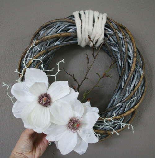 Věnec s magnoliemi - na přání — foto 3