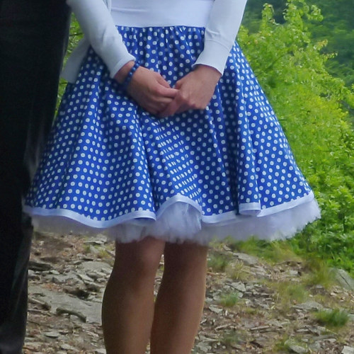 Tylová spodnička bílá - objemnější — foto 3