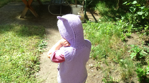 Soví svetr s kuklo-kapucí — foto 5
