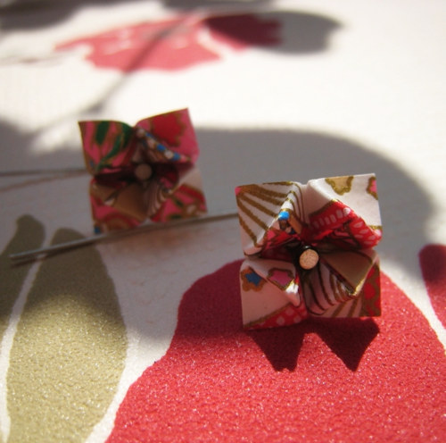 Origami kytičky - se stonkem — foto 2