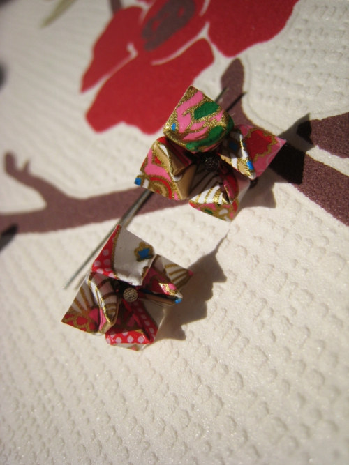 Origami kytičky - se stonkem — foto 3