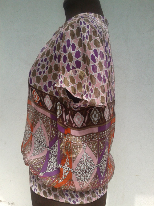 Hedvábná halenka — foto 5