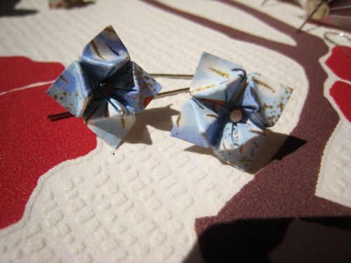 Origami kytičky - se stonkem — foto 3