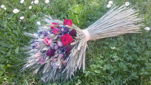Obilná kytice - růžičky, levandule,..... — foto 4