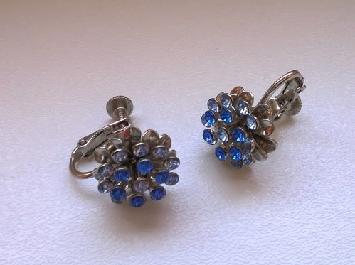Náušníce - klipsy Swarovski — foto 4