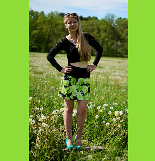 Tropical summer - sukně ..... vel. S - M — foto 5