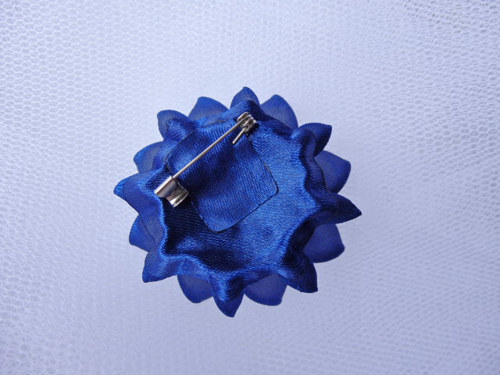 Brož kanzashi — foto 2
