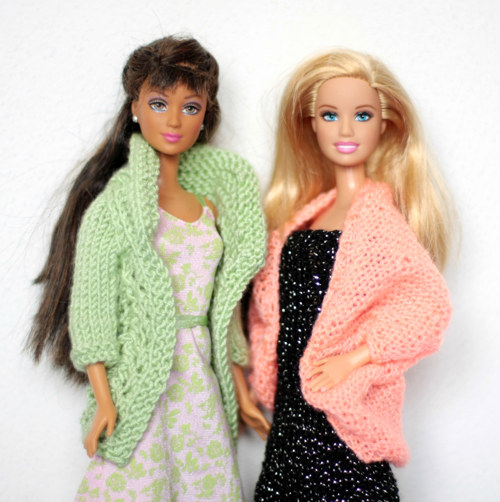 Vzorovaný kabátek pro Barbie — foto 3