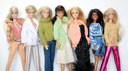 Vzorovaný kabátek pro Barbie — foto 5