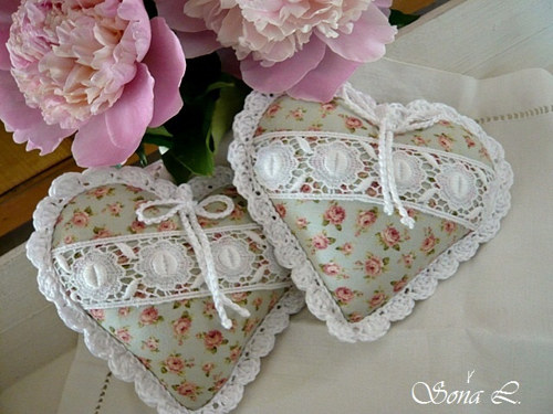 Romantické srdíčko ~ růžičky s madeirou — foto 5