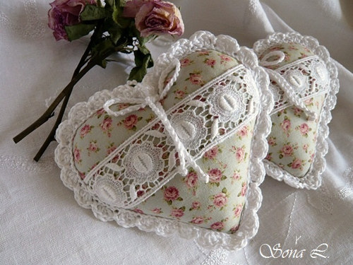 Romantické srdíčko ~ růžičky s madeirou — foto 6