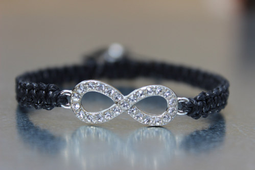 Infinity / Nekonečno.. Náramek macramé — foto 6