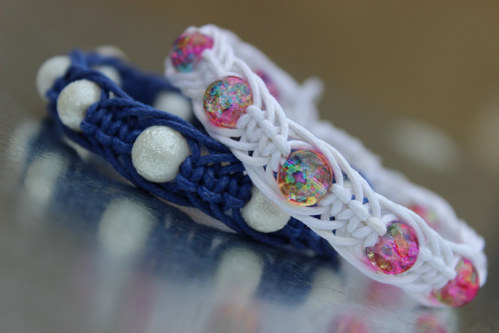 U moře.. Náramek makramé/shamballa — foto 6