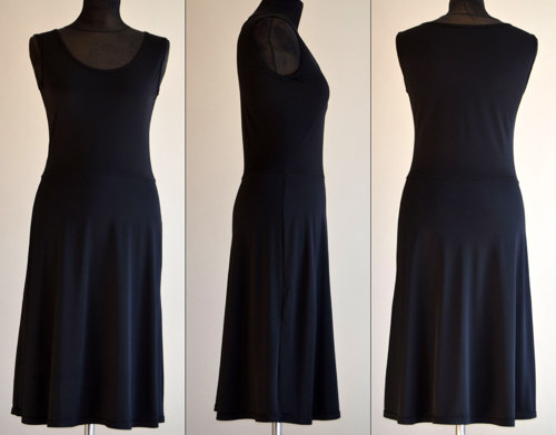 Basic Šaty/Basic Dress/Black — foto 2