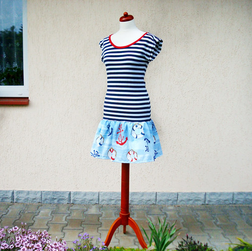 Merry Sailor..... šaty .... vel. S — foto 3