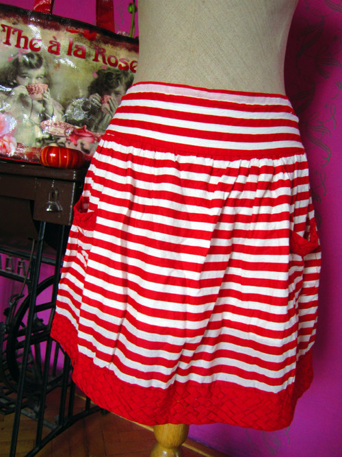 Sukně Sailor red — foto 3