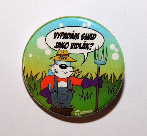 Placka "Vypadám snad jako vidlák?" — foto 2
