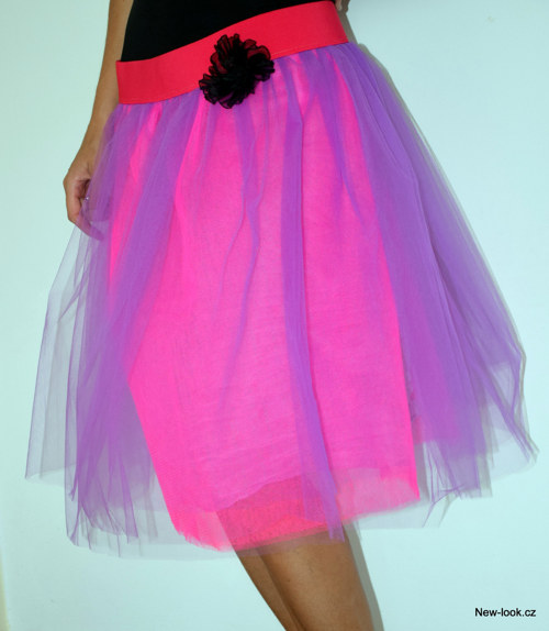 Tylová/tutu sukně - CRAZY YOU — foto 3