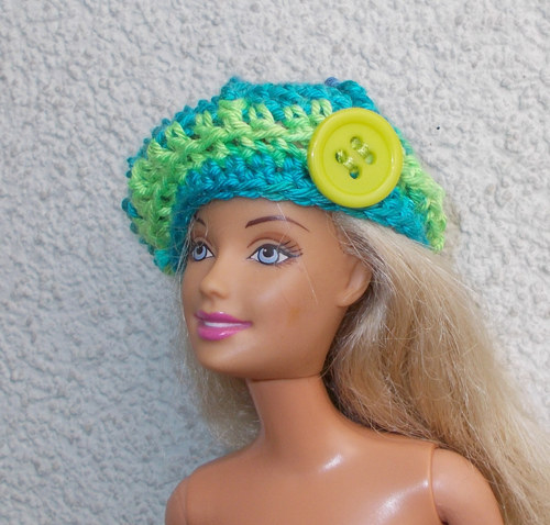 Melírovaná čepice pro Barbie — foto 2