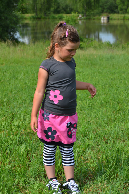Sukýnka růžová — foto 2