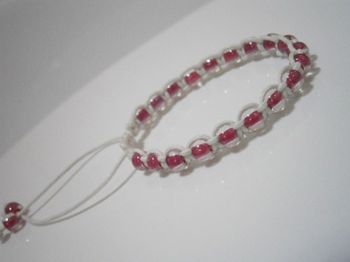 Macramé náramek — foto 4