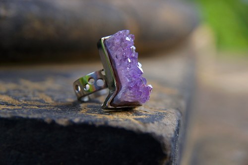 Nerezový prsten....." Violet shoe " — foto 3