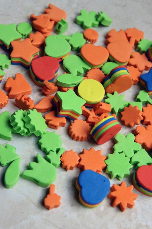 Moosgummi tvary — foto 2