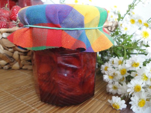 JAHODOVÁ MARMELÁDA, 350gr. — foto 2