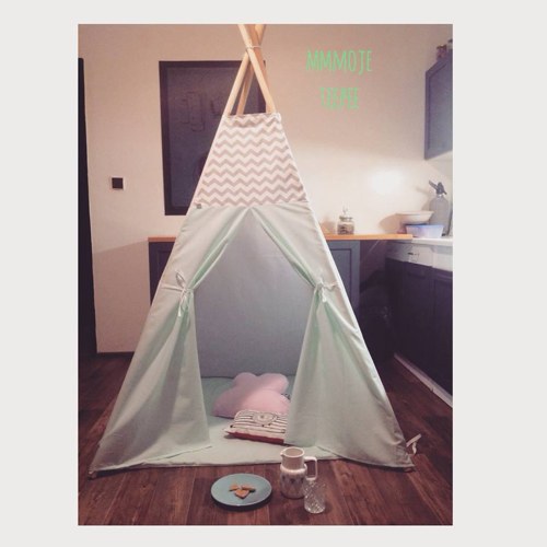 Teepee Mint&chevron — foto 2