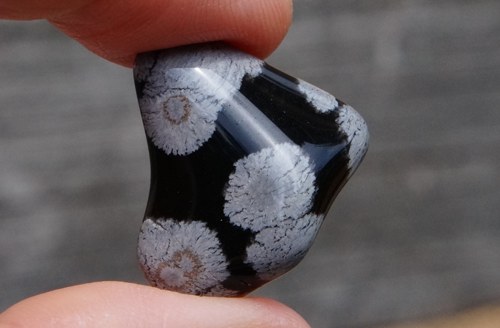 Obsidián sněžný B9545 — foto 2