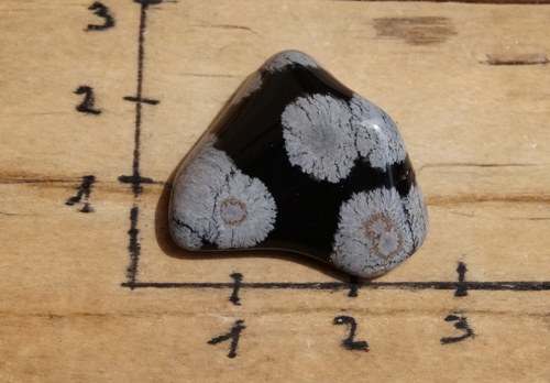 Obsidián sněžný B9545 — foto 3