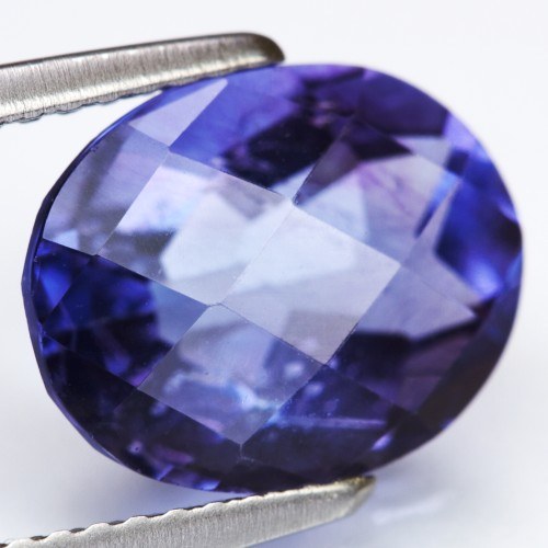 Fluorit-NÁDHERNÝ, BAROMĚNNÝ!! 4,10ct — foto 2