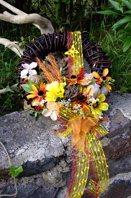 Věnec letní - zářivé rudbeckie — foto 3