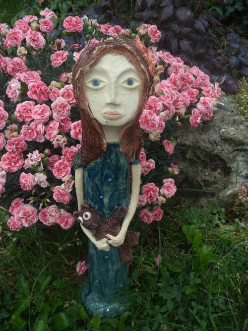 Dívka s medvídkem 46cm SLEVA!!! — foto 6