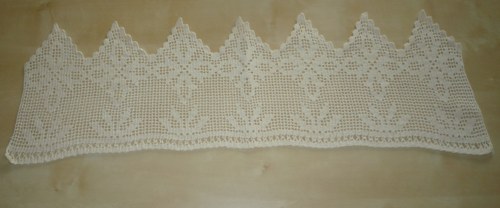 Háčkovaná záclonka 2 — foto 2