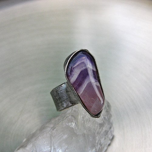 Violet - prsten s ametystem — foto 2