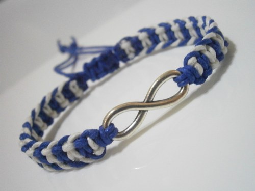 Námořnický Infinity náramek - unisex (macramé) — foto 2