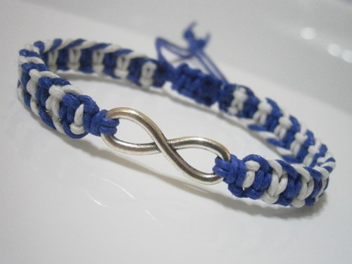 Námořnický Infinity náramek - unisex (macramé) — foto 3