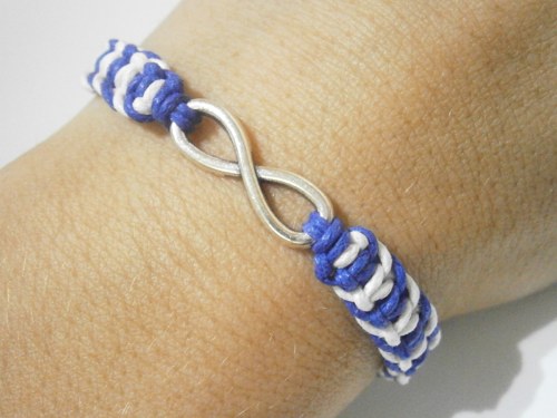 Námořnický Infinity náramek - unisex (macramé) — foto 5